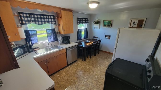 Dining room, Interior, Kitchen
