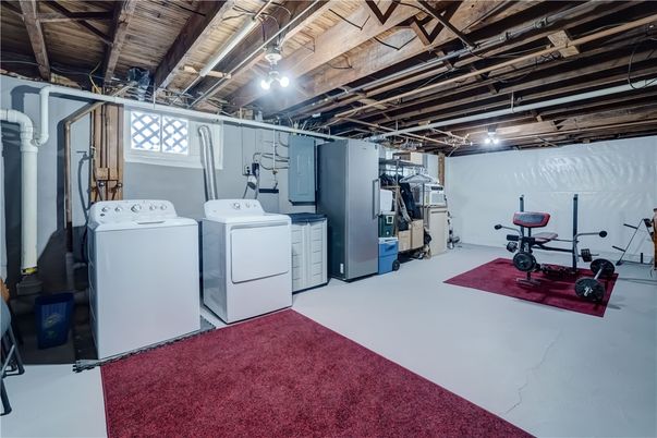Fitness Equipment, Interior, Utility Closets, Washer