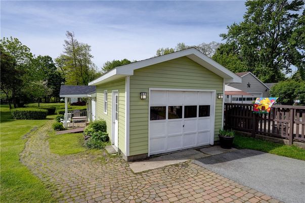 Backyard, Detached Garage, Exterior