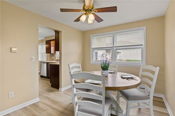 Dining room, Interior, Wood Texture Flooring
