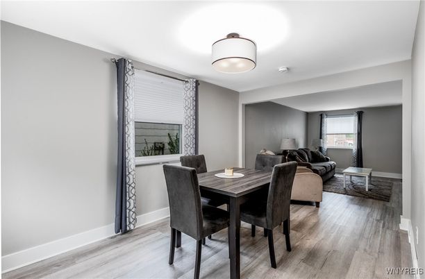 Dining room, Interior, Wood Texture Flooring