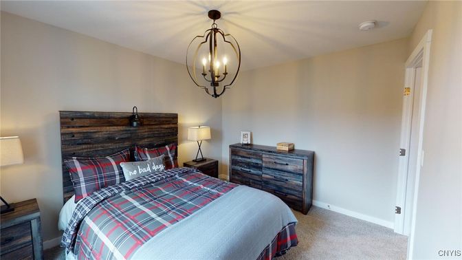 Bedroom, Interior, Pendant Lights