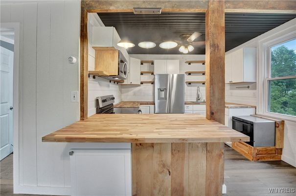 Interior, Kitchen, Stainless Steel Appliances