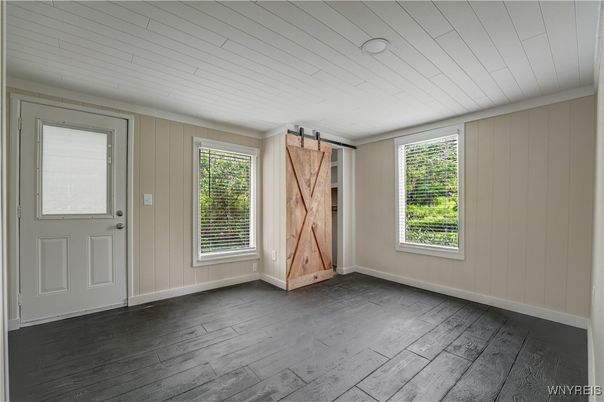 Empty room, Interior, Wood Texture Flooring