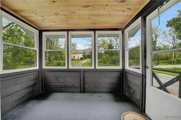 Interior, Sun Room, Wooden Ceilings