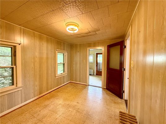 Empty room, Interior, Wooden Walls