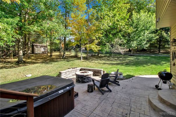 Backyard, Exterior, Hot Tub
