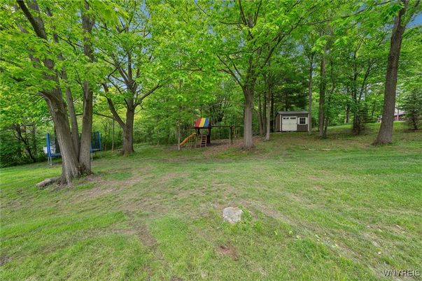 Backyard, Detached Garage, Exterior, Playground