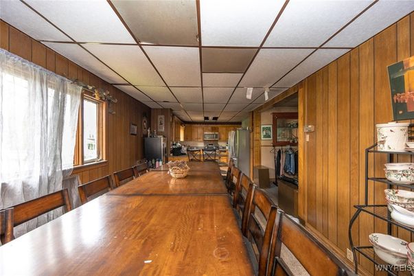 Dining room, Interior, Kitchen, Wooden Walls