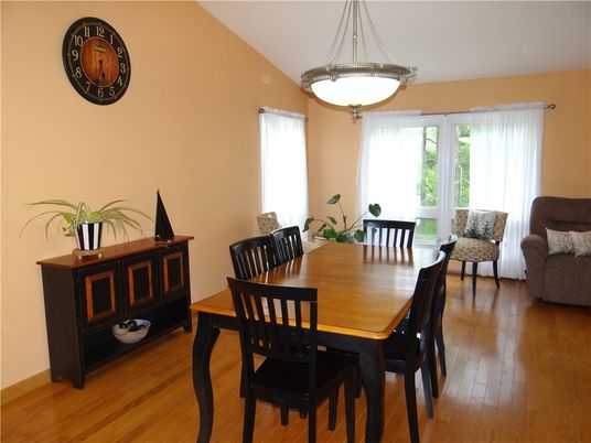 Dining room, Interior, Wood Texture Flooring