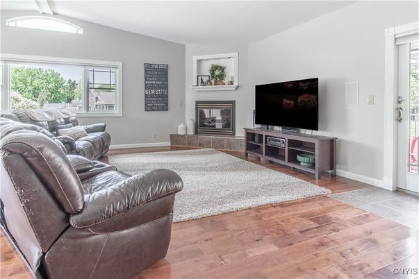 Fireplace, Interior, Living room, Wood Texture Flooring