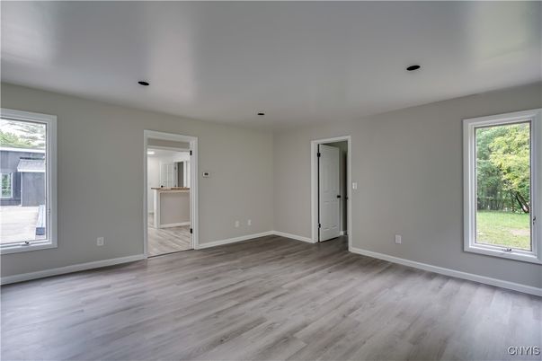 Empty room, Interior, Wood Texture Flooring