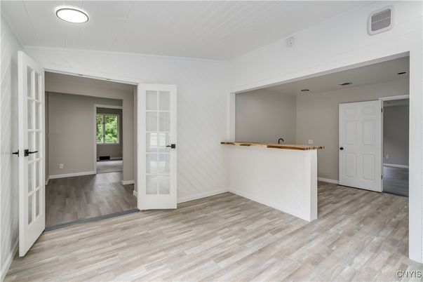 Empty room, Interior, Wood Texture Flooring
