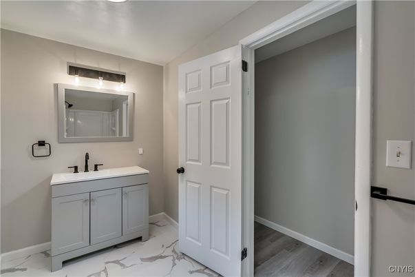 Bathroom, Interior, Marble, Wood Texture Flooring