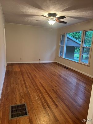 Empty room, Interior, Wood Texture Flooring