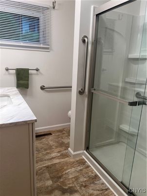 Bathroom, Glass Shower, Interior