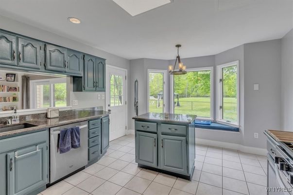 Interior, Kitchen, Pendant Lights, Recessed Lighting