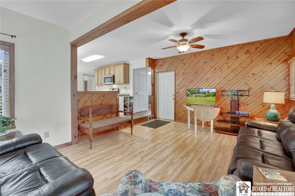 Interior, Kitchen, Living room, Wooden Beams, Wood Texture Flooring, Wooden Walls