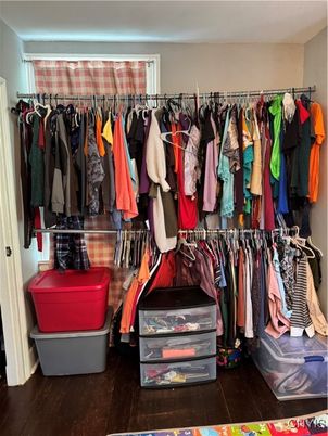 Interior, Walk-in Closets, Wood Texture Flooring