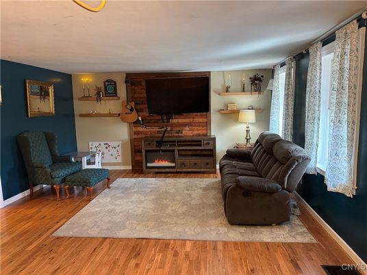 Fireplace, Interior, Wood Texture Flooring