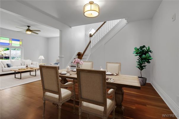 Dining room, Interior, Living room, Wood Texture Flooring