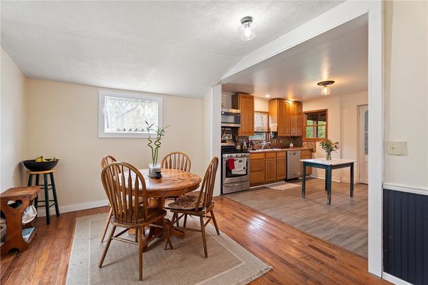 Dining room, Interior, Kitchen, Wood Texture Flooring