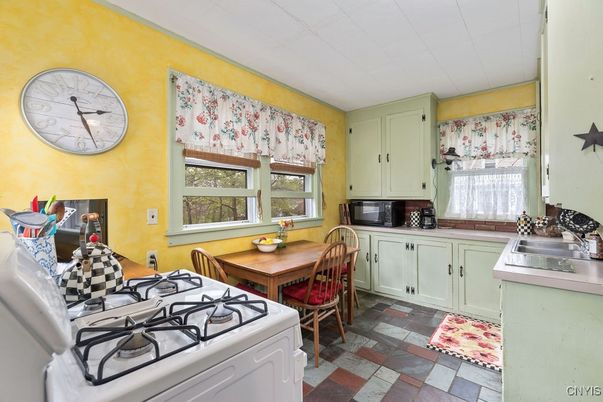 Dining room, Interior, Kitchen