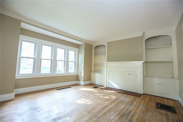 Empty room, Interior, Wood Texture Flooring