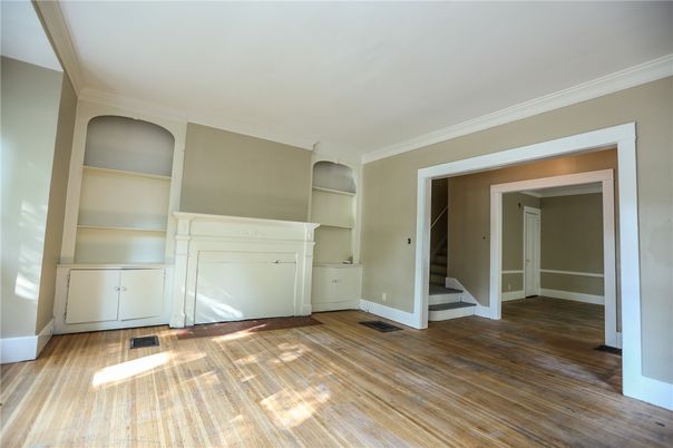 Empty room, Interior, Wood Texture Flooring