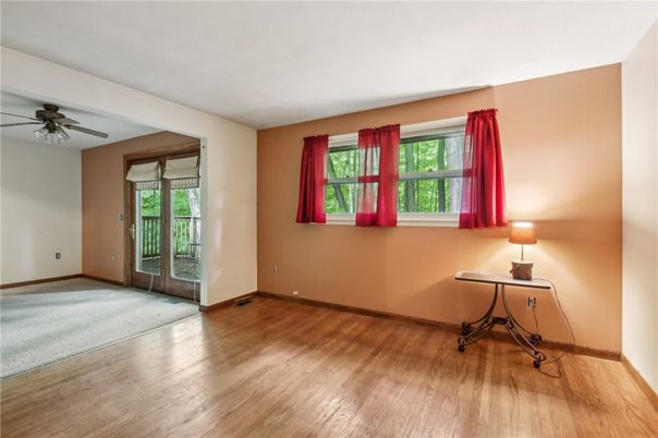 Empty room, Interior, Wood Texture Flooring