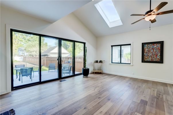 Empty room, Interior, Wood Texture Flooring