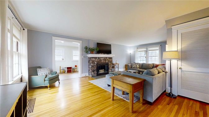 Fireplace, Interior, Living room, Wood Texture Flooring