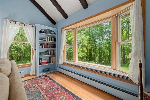 Interior, Wooden Beams, Wood Texture Flooring
