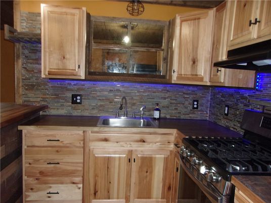 Interior, Kitchen, Stone Walls