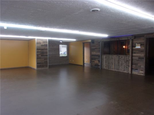 Empty room, Interior, Stone Walls, Wooden Walls