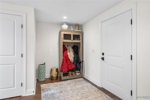 Interior, Recessed Lighting, Wood Texture Flooring