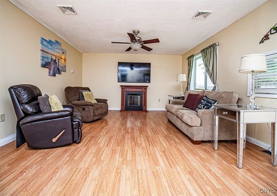 Fireplace, Interior, Living room, Wood Texture Flooring