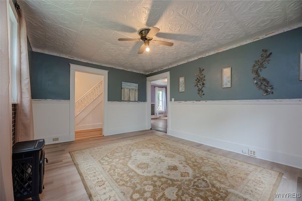 Empty room, Interior, Wood Texture Flooring