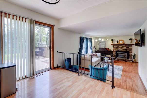 Fireplace, Interior, Piano, Wood Texture Flooring