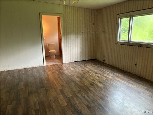 Bathroom, Empty room, Interior, Wood Texture Flooring
