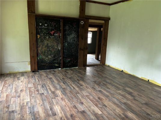Empty room, Interior, Wood Texture Flooring