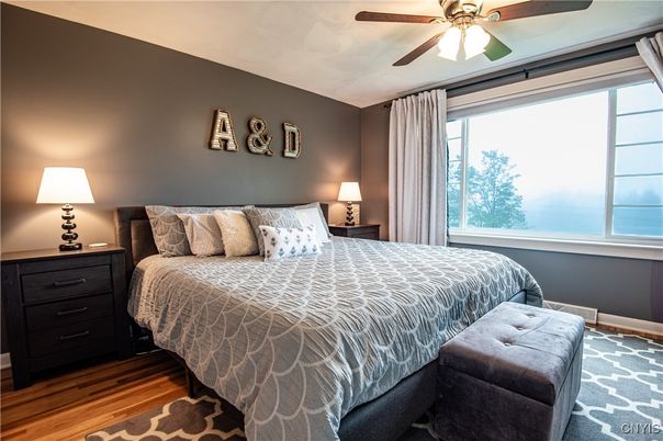 Bedroom, Interior, Water, Wood Texture Flooring