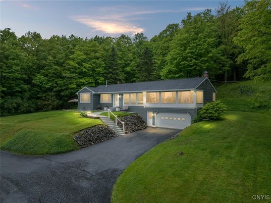 Attached, Backyard, Exterior, Facade, Raised Ranch