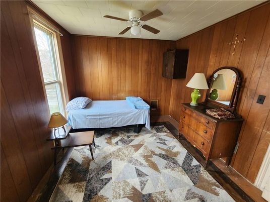 Bedroom, Interior, Wooden Walls