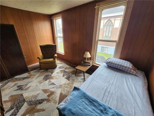 Bedroom, Interior, Wooden Walls