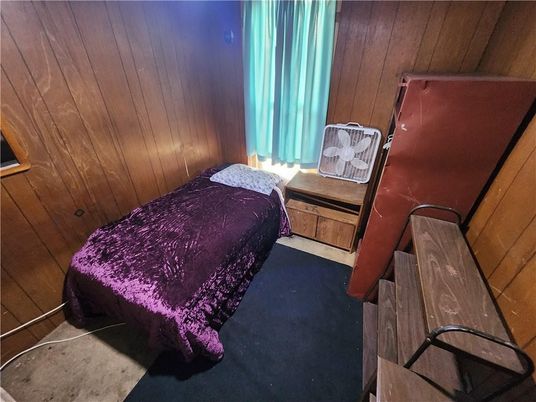 Bedroom, Interior, Wooden Walls