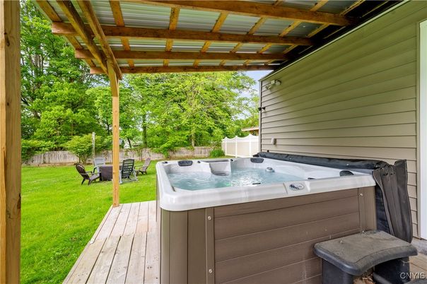 Backyard, Exterior, Hot Tub