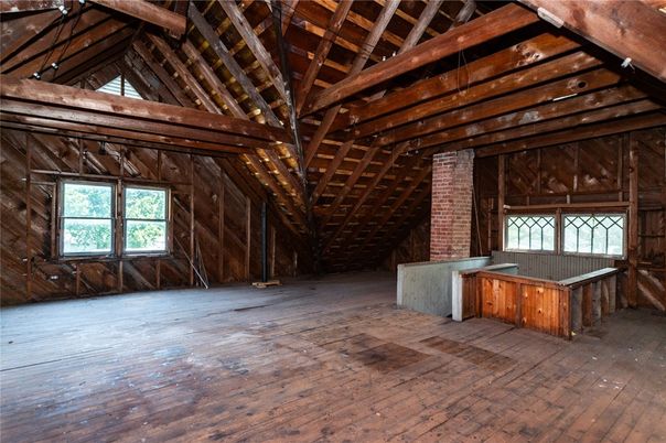 Empty room, Interior, Wooden Beams, Wooden Ceilings, Wood Texture Flooring, Wooden Walls