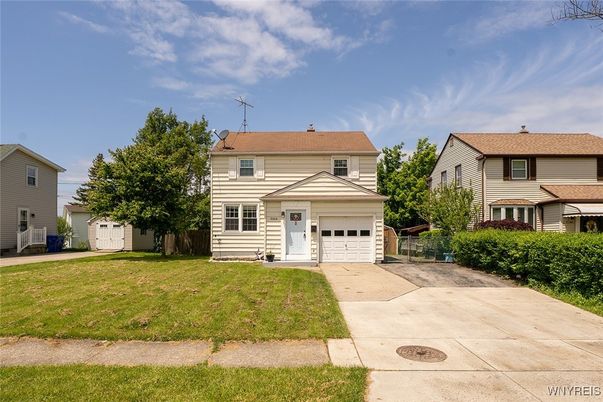Attached, Backyard, Exterior, Facade, Farmhouse
