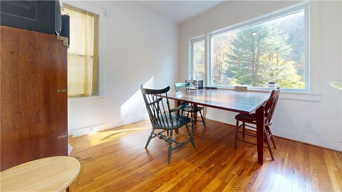 Dining room, Interior, Wood Texture Flooring